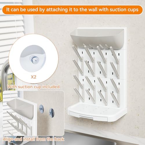 SuoXing Vertical Baby Bottle Drying Rack - Image 5