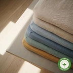 Crib Sheets, 100% Organic Cotton Muslin, Fitted 28"x52" Standard - Image 6