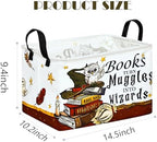 MAIZMZ Kids Reading Book Storage Basket Book Organizer - Image 2