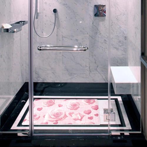 Bath Tub Shower Mat, Washable Bathtub Floor Mats, Suction Cups and Drain Holes - Image 5