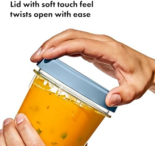 OXO Good Grips Twist & Stack Container – 20 oz – 2 Pack - Image 6