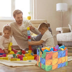 FXOLCSHE Building brick Basket, Building block book storage box, Laundry hamper - Image 2