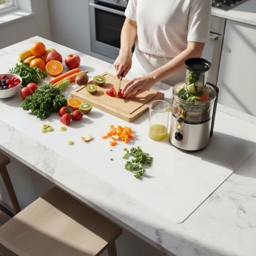 Extra Large Silicone Mat for Kitchen Counter 36" x 24" Silicone Table Mat for - Image 2