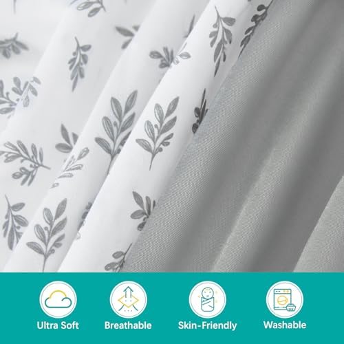 4-Pack Fitted Mini Crib Sheets for Boys and Girls - Image 4