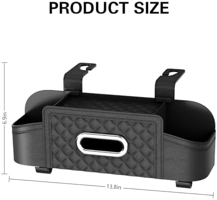 Mandark Headrest-Mounted Backseat Organizer - Image 2
