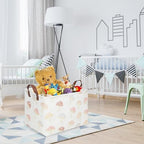 Rectangular Baby Laundry Basket, Mushroom Basket, Collapsible Waterproof Kids - Image 5