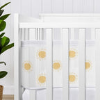 Sweet Jojo Designs + BreathableBaby 2-Piece Breathable Mesh Crib Liner Set - Image 4