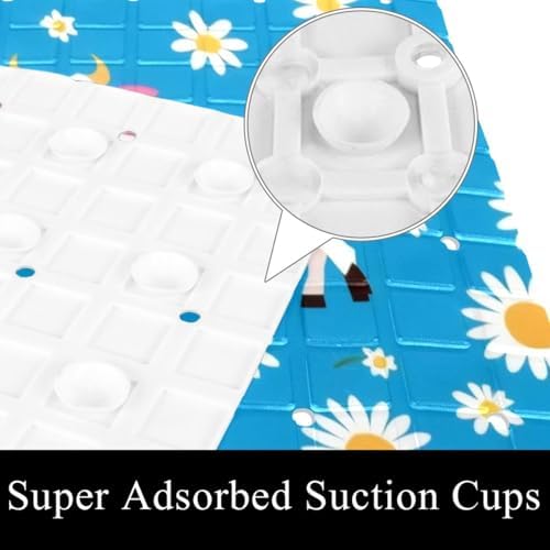 Non Slip Shower Mat Bathtub Mat 15.1x26.8 Inch, Quick Dry Bath Mat - Image 3