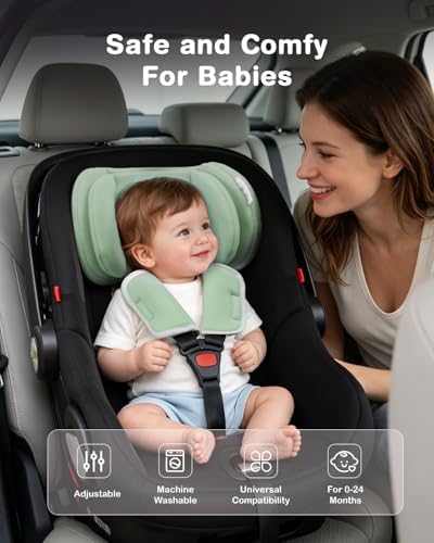 Infant Car Seat Head Support Pillow - Image 2