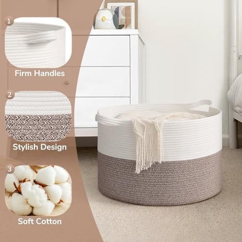 Goodpick 65L Large Woven Rope Basket - Image 5