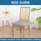 Smiry Waterproof Seat Covers for Dining Room Chairs - Image 2