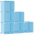 AWTATOS Cube Storage Organizer, Closet Organizers, 6 Cube Shelf by AWTATOS