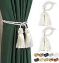Curtain Tiebacks Handmade Curtain Holdbacks Rope by fenghuangwu