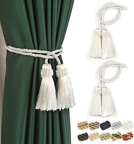 Curtain Tiebacks Handmade Curtain Holdbacks Rope by fenghuangwu