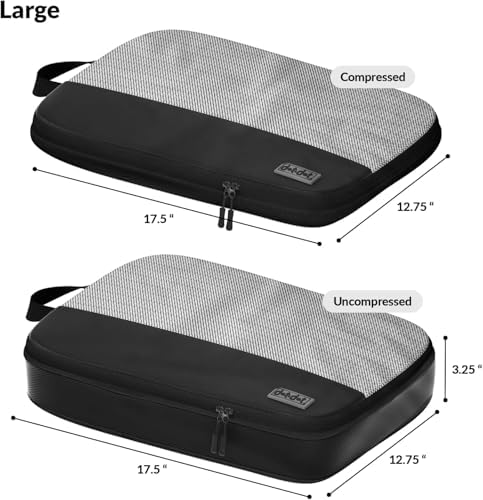 4pc Large Compression Packing Cubes - Image 5
