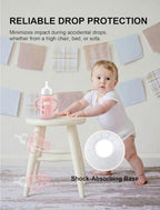 2-Pack Silicone Sleeves for Dr. Brown's Glass Baby Bottles 4 & 8 oz - Image 5