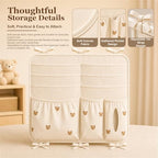 Bedside Caddy Nursery Playpen Organizer, Hanging Crib Book & Toy Storage - Image 6