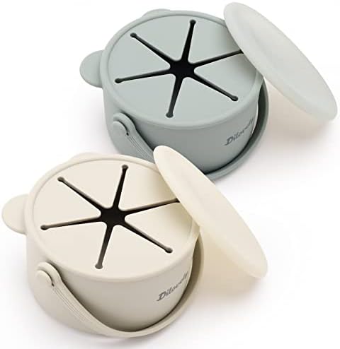 Toddler Snack Containers by Dilovely