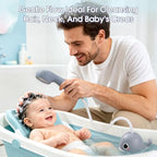 Whale Baby Bath Sprayer, Control the Flow Hands-Free 2 Gentle Modes - Image 2