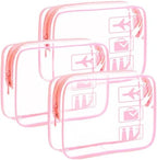 TSA Approved Toiletry Bag 3 Pack by Unknown