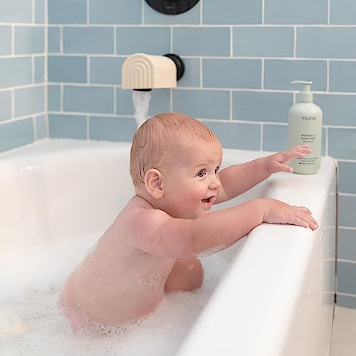 mushie Bath Spout Cover | Soft Silicone Bathtub Faucet Safety Guard - Image 5