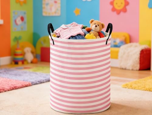 ESSME Kids Laundry Basket, Cute Hamper, Gift Baskets - Image 5
