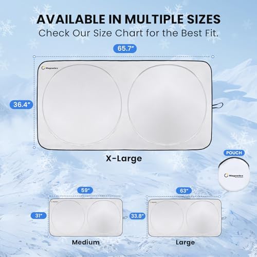 Magnelex Car Windshield Sunshade | Innovative No-Light-Pass Technology - Image 4