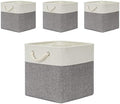 Temary Fabric Baskets 13 Inch Cube Storage Baskets by TEMARY