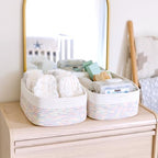 Woven Rope Baskets for Organizing, 3 Pack, 15.5 x 11 x 5.5" Storage Bins - Image 4