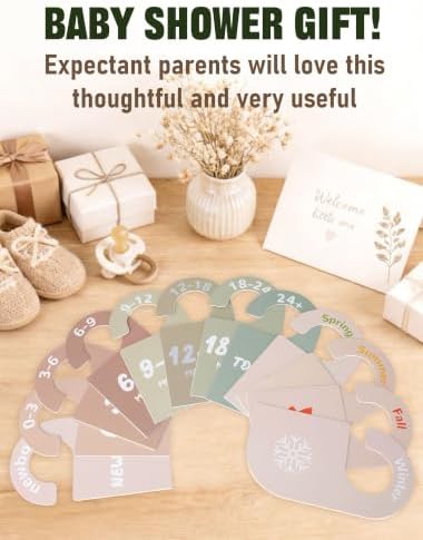 12 Pack Baby Closet Dividers, Durable-Sided Baby Size Closet Dividers - Image 7