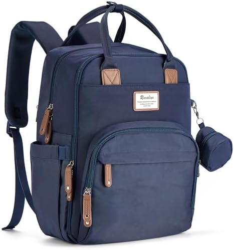 RUVALINO Diaper Bag Backpack, Diaper Changing Totes, Waterproof and Stylish by RUVALINO