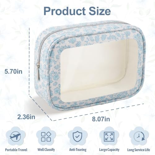 YOPCDJ 3PCS Diaper Bag Organizer Pouch Set, TSA Approved Toiletry Bag, Purse - Image 3