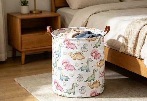 ESSME Dinosaur Laundry Basket, Dinosaur Laundry Hamper - Image 3