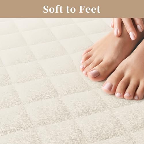 Yolife Bathtub Shower Mat Non Slip, Natural Rubber Bath Tub Floor Liner Mats - Image 2
