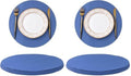 SHACOS 100 pcs Round Paper Placemats Disposable 13 inch Colored Paper by SHACOS