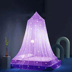 Bed Canopy for Girls Mosquito Net, Princess Bed Canopy for Girls Room Decor - Image 2