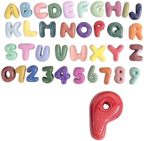 4 Inch Gypsum Letter or Number for Wall Decor, Single Alphabet or Digit for by Train2decor