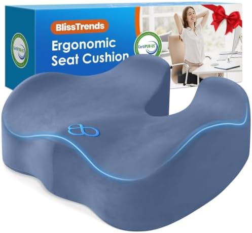 BlissTrends Memory Foam Seat Cushion by BlissTrends