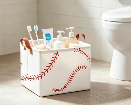 CLOCOR Rectangular Storage Basket Empty, Waterproof Storage Bin - Image 5