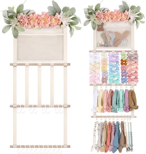 POVETIRE Headband Holder Hair Bows Organizer by POVETIRE