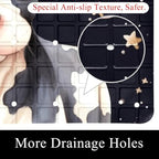 Shower Mat Bathtub Mat, 26.8x15.1 inch, Non-Slip Bath Mat - Image 2