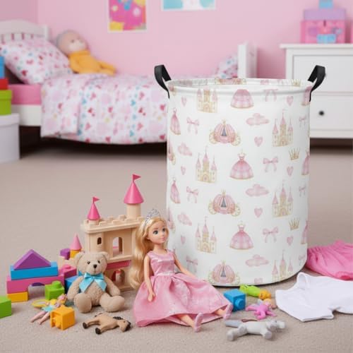 Baby Laundry Hamper kids laundry Basket Waterproof Storage Bin - Image 3
