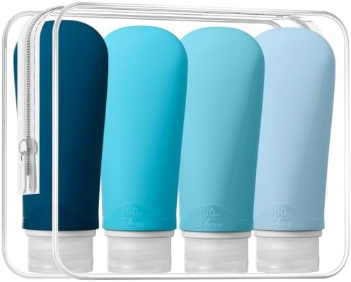 INSFIT Travel Bottles for Toiletries, TSA Approved 3oz Travel Size Containers by INSFITPortableTravelBottles