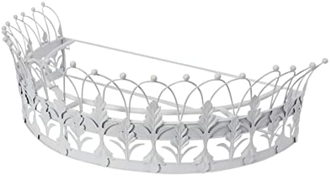 Creative Co-Op Decorative Metal Curtain or Canopy Crown by Unknown