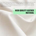 Shakas 2 PCS Cars Headrest Covers, Full Wrap-around Non-marking Fit - Image 3
