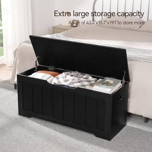 VANKILEY 43.3" Storage Chest Extra Large, Storage Bench. - Image 4