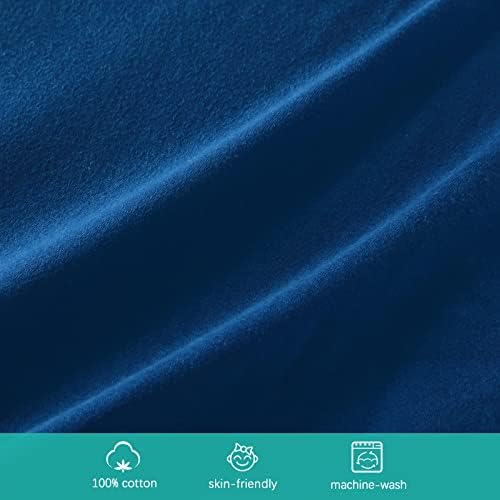 Bassinet Sheets for Baby Boy, 100% Cotton Sheets, 2 Pack - Image 4