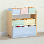 Delta Children - GapKids 6 Bin Toy Organizer - Greenguard Gold Certified - Image 2
