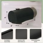 Parker Baby Co. Soft Silicone Bathtub Faucet Safety Spout Cover - Image 4