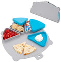 Silicone On-The-Go Snack Mat – Foldable Reusable Placemat by 321Grow